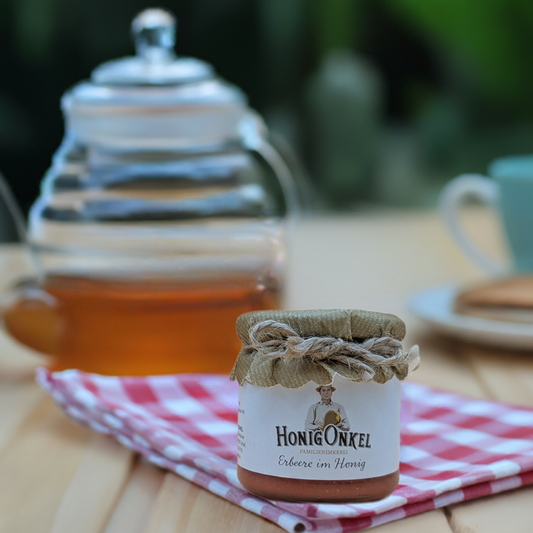 Erdbeere im Honig, 250g