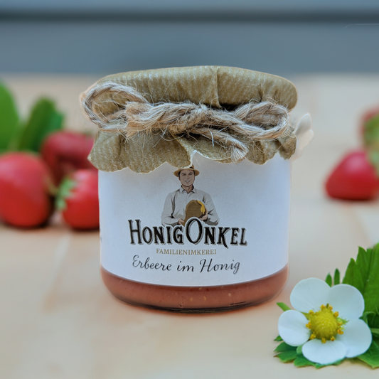 Erdbeere im Honig, 250g